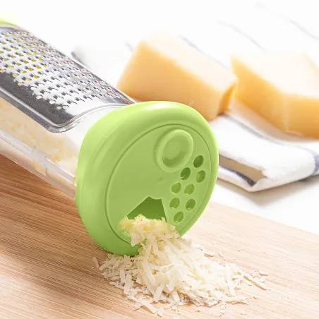 Терка и контейнер с крышкой и диспенсером 3-в-1 Cheezy InnovaGoods